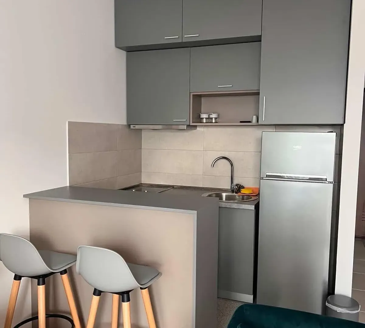 Rent, studio apartment, 31m², Ljubović, Podgorica