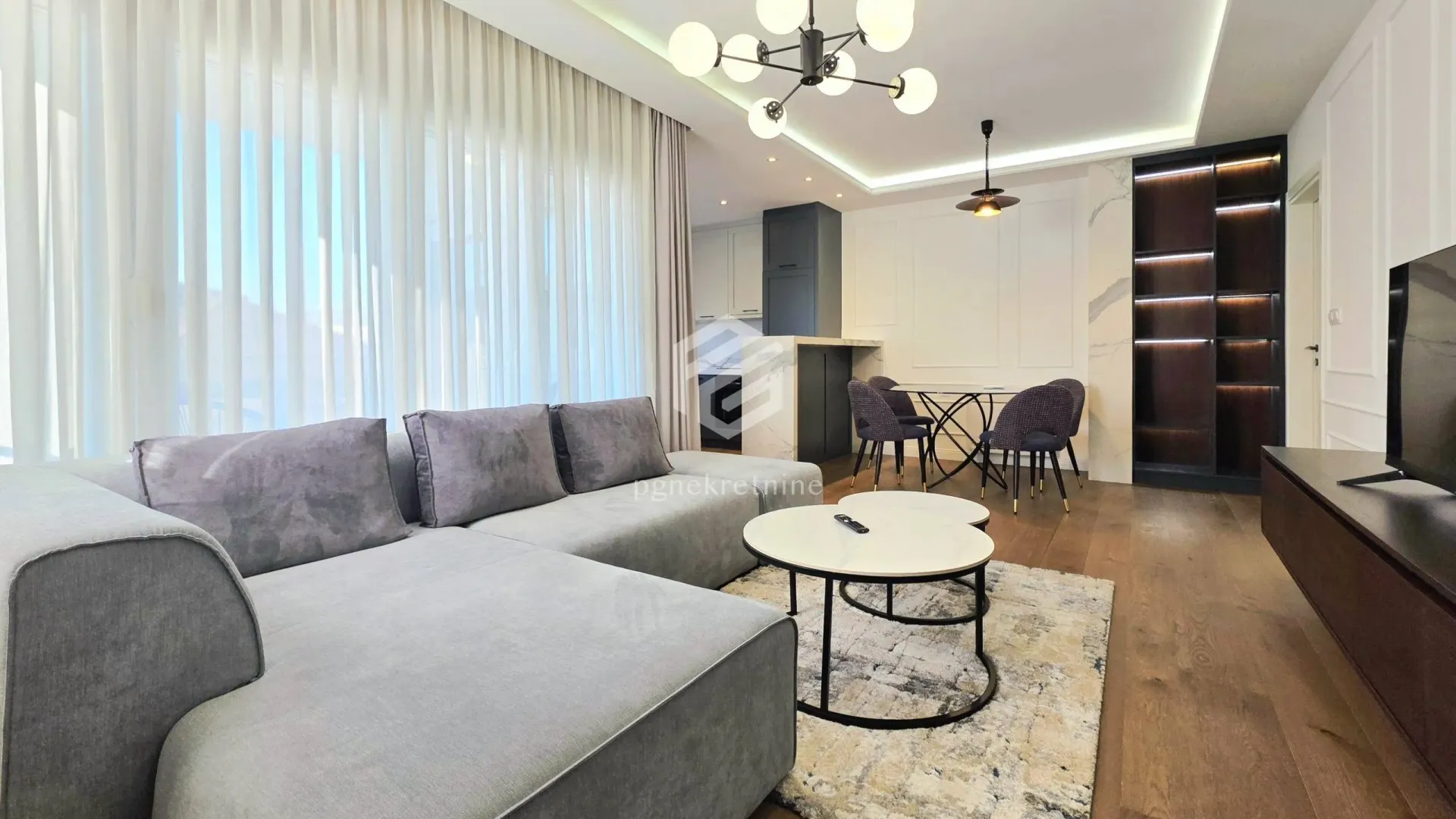 Rent, two bedroom apartment, 77m², Krivi Most, Podgorica