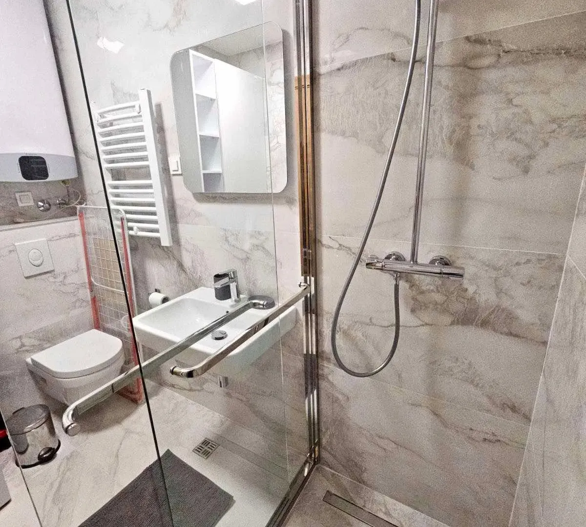 Rent, one bedroom apartment, 47m², City Kvart, Podgorica