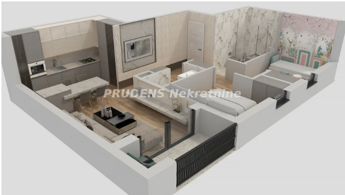 Prodaja, trosoban stan, 57m², Čukarica, Beograd