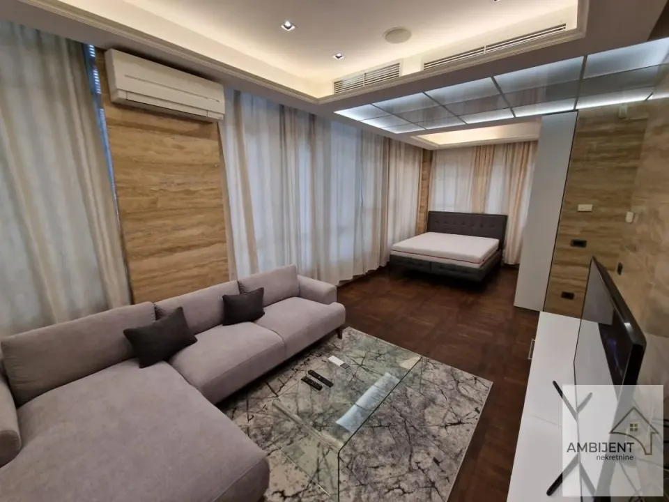 Rent, one bedroom apartment, 48m², Savski Venac, Beograd
