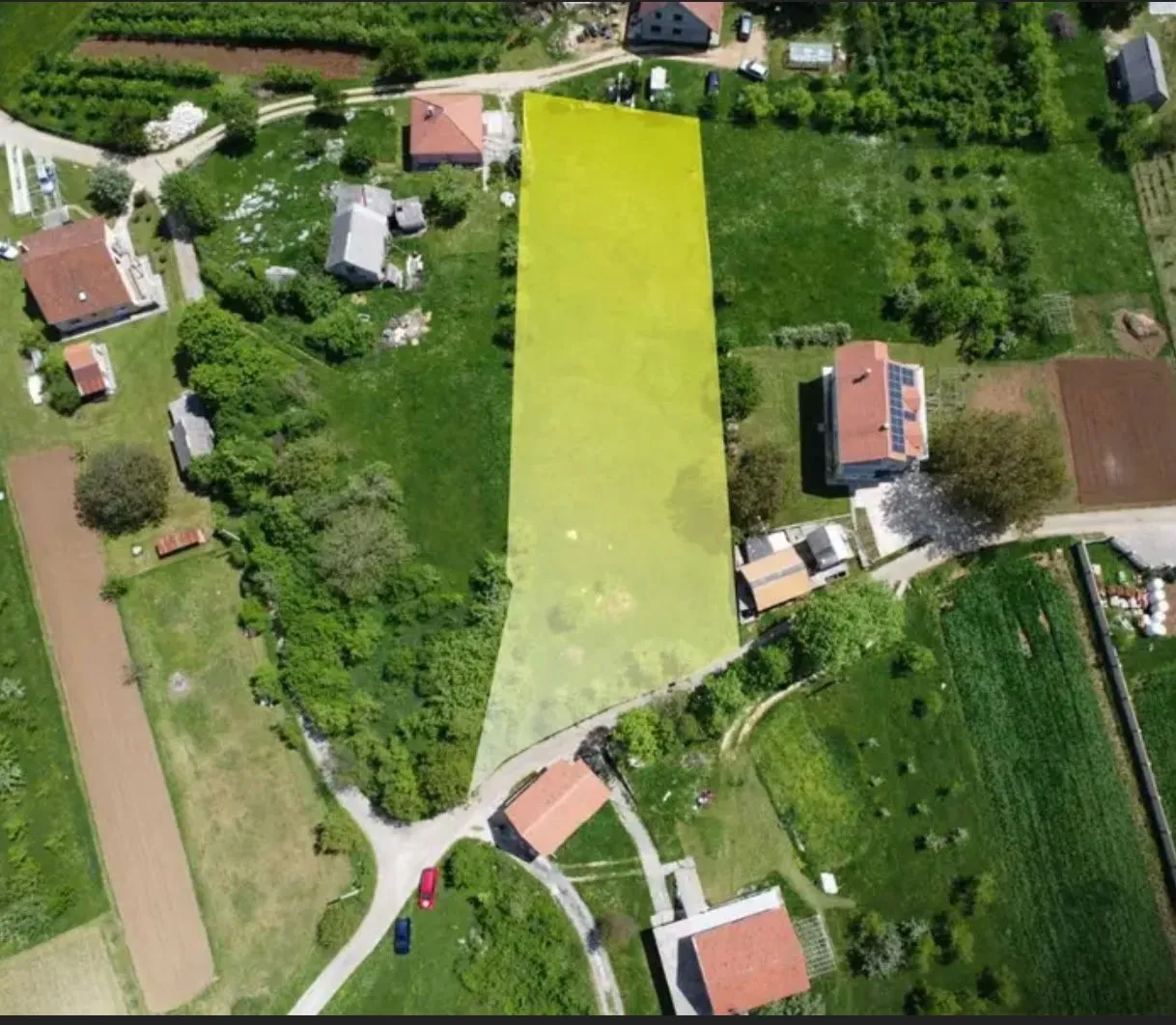 Prodaja, plac, 2096m², Rastovac, Nikšić