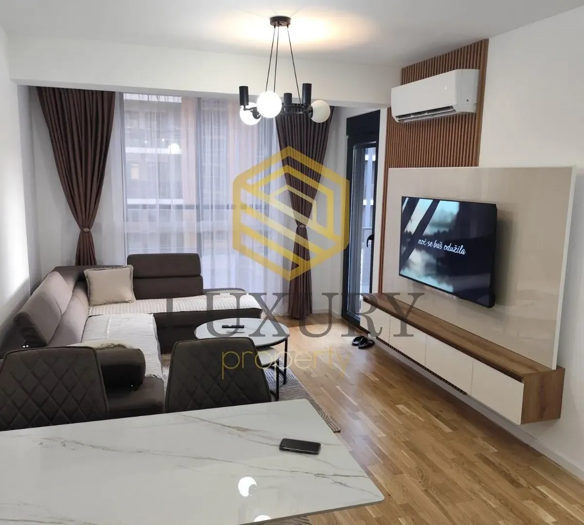 Rent, two bedroom apartment, 64m², Stari Aerodrom, Podgorica