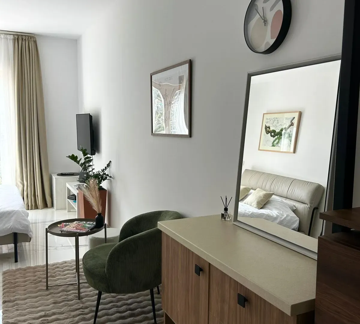 Izdavanje, garsonjera, 28m², Pržno, Budva