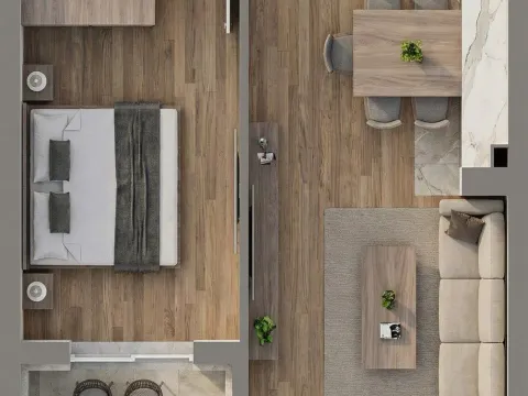 Prodaja, jednosoban stan, 40m², Bečići, Budva - image 20