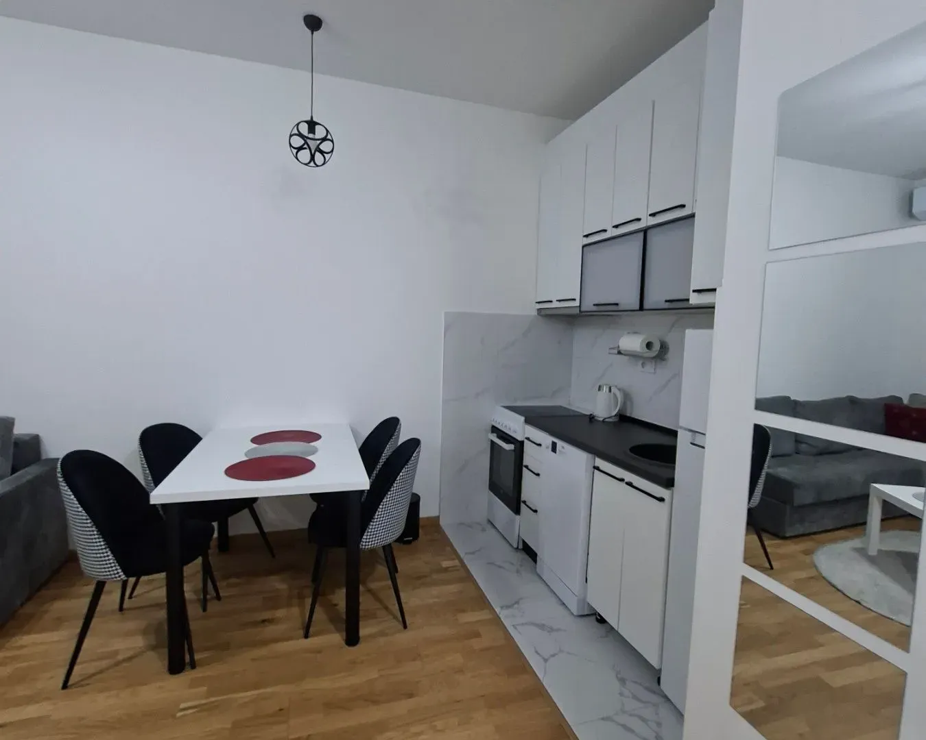 Rent, one bedroom apartment, 37m², Zabjelo, Podgorica