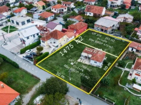 Prodaja, plac, 1475m², Tološi, Podgorica