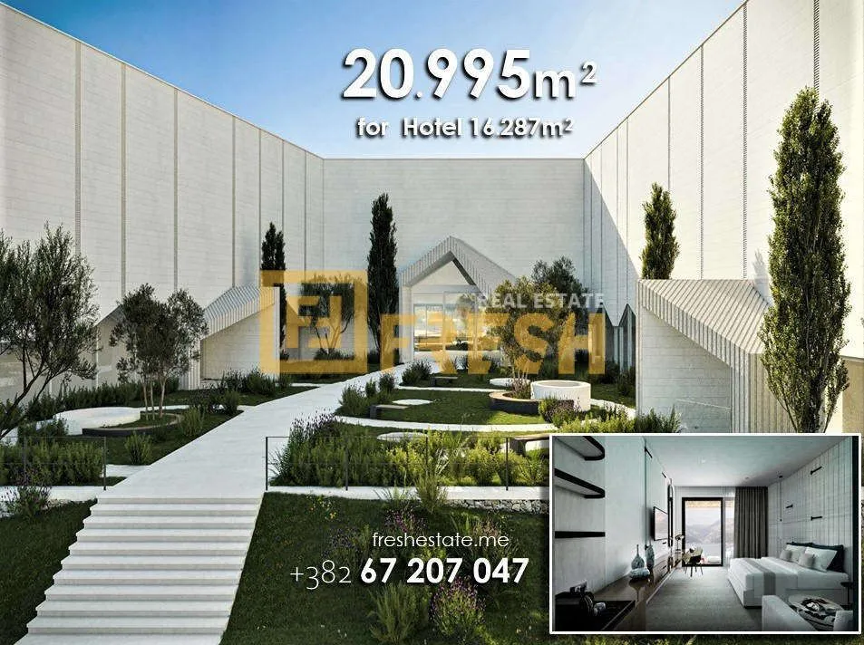 Prodaja, plac, 20955m², Tivat, Crna Gora