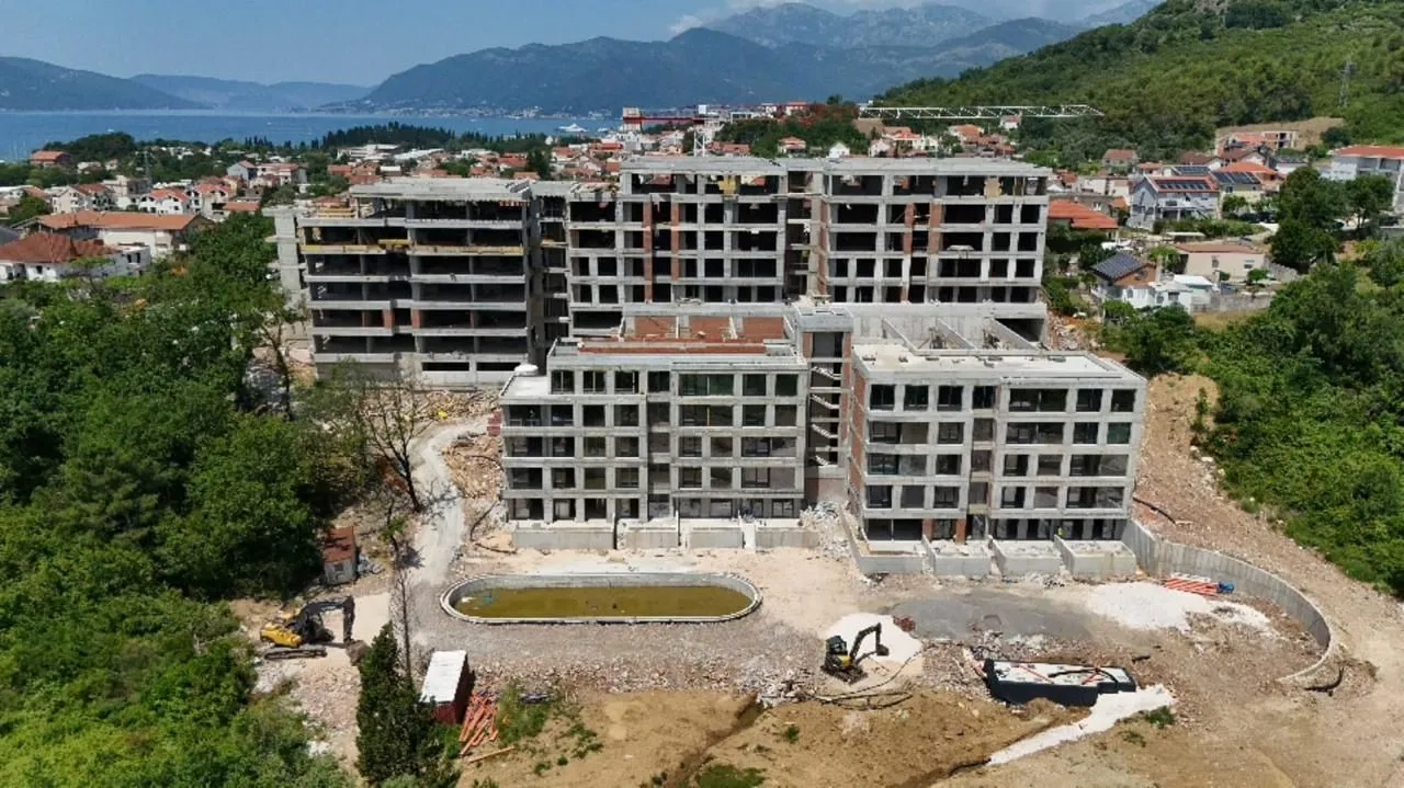 Prodaja, dvosoban stan, 57m², Mrčevac, Tivat