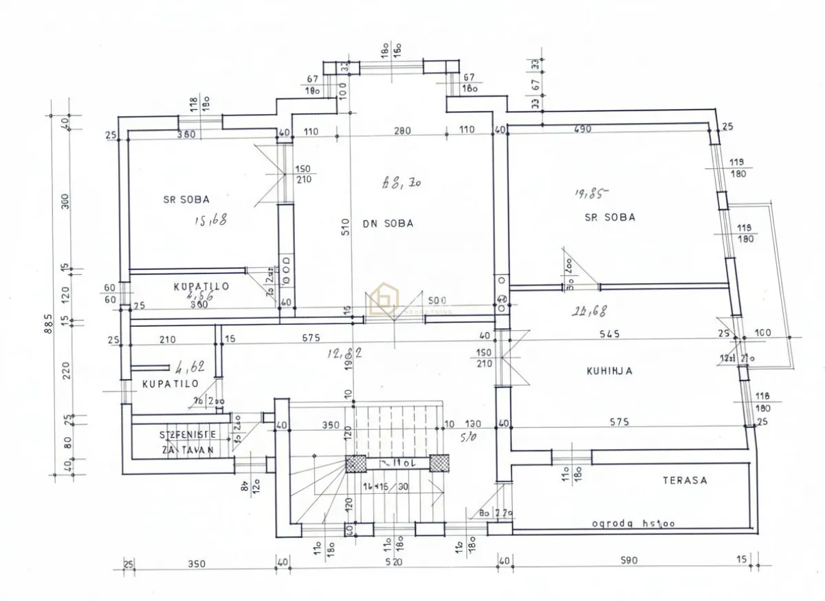 Rent, office space, 110m², Crveni Krst, Niš