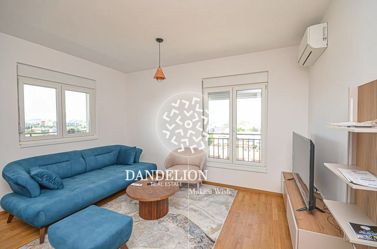 Rent, one bedroom apartment, 59m², Central Point, Podgorica