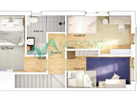 Sale, four bedroom apartment, 91m², Klisa, Novi Sad Sve Podlokacije - image 6