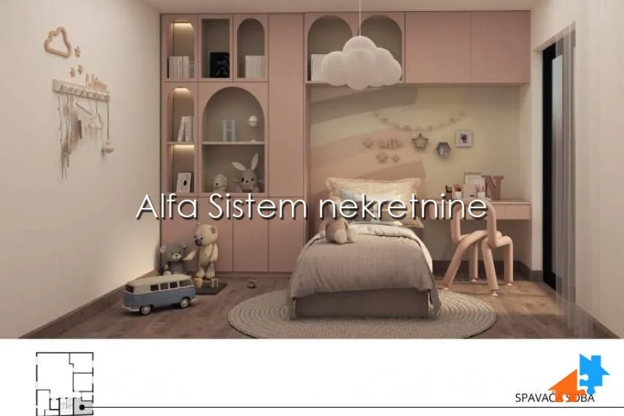 Rent, four bedroom apartment, 144m², Voždovac Sve Podlokacije, Beograd
