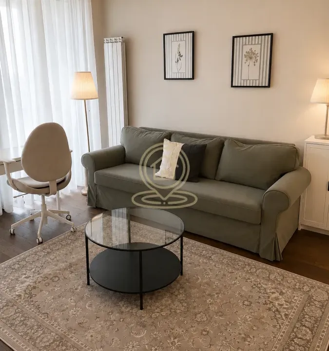 Izdavanje, dvosoban stan, 51m², Stari Grad, Beograd