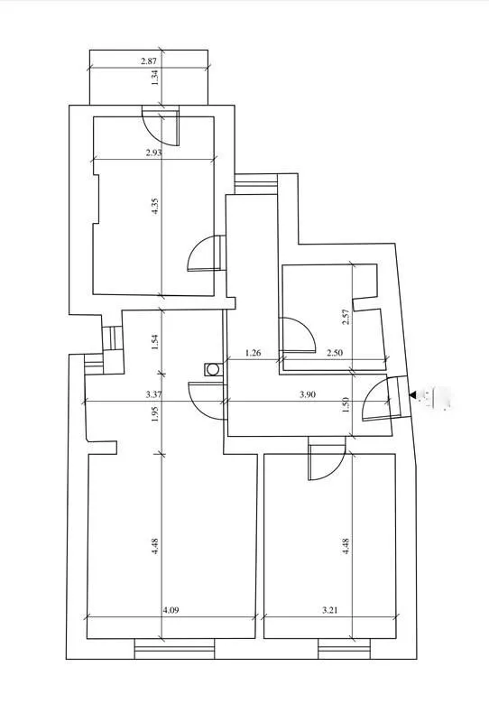 Prodaja, dvosoban stan, 75m², Kej, Novi Sad Sve Podlokacije