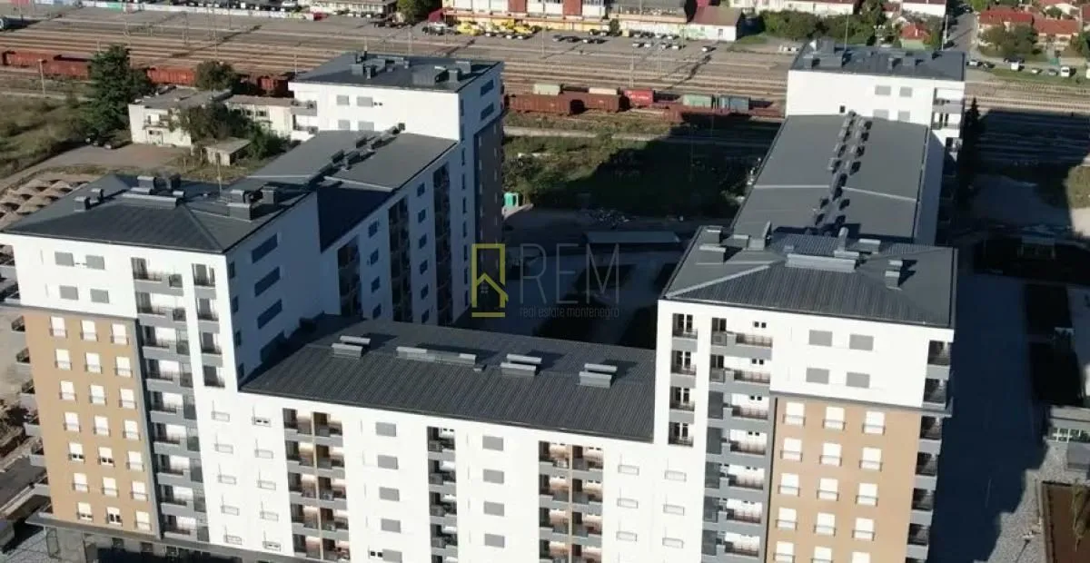 Prodaja, jednosoban stan, 45m², Stari Aerodrom, Podgorica