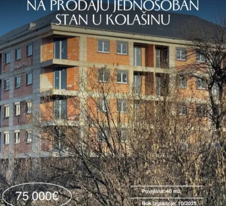 Prodaja, jednosoban stan, 40m², Kolašin, Crna Gora