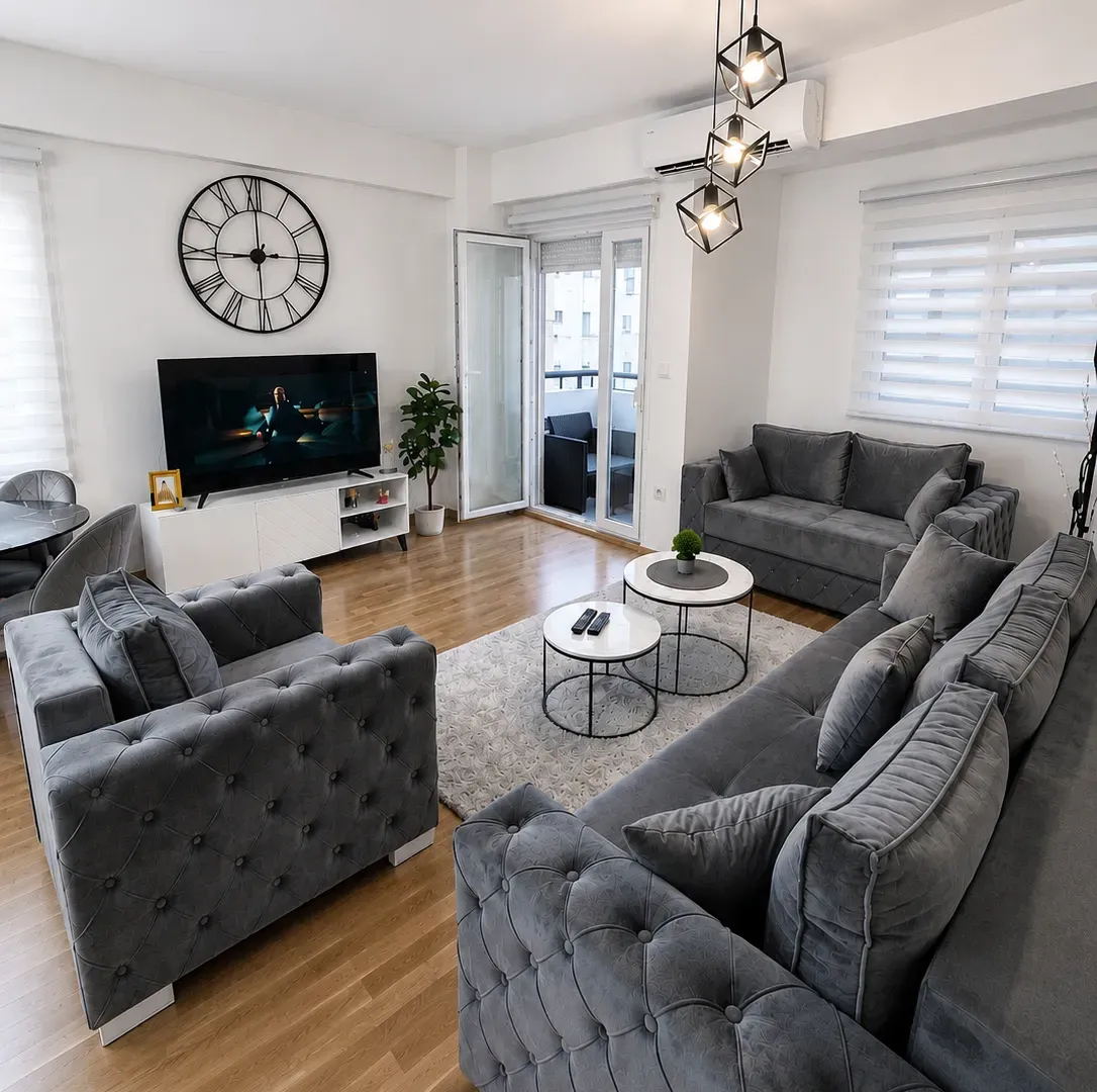 Rent, two bedroom apartment, 75m², Zabjelo, Podgorica