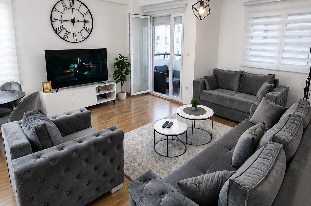 Izdavanje, dvosoban stan, 75m², Zabjelo, Podgorica