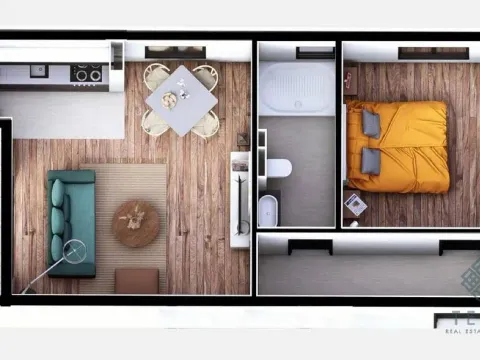 Prodaja, jednosoban stan, 53m², Momišići, Podgorica - image 6