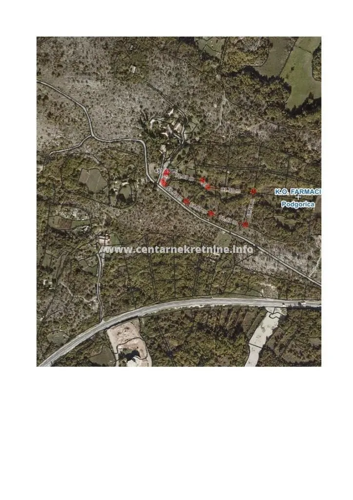 Prodaja, plac, 8831m², Podgorica, Crna Gora