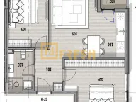 Prodaja, dvosoban stan, 61m², Donja Gorica, Podgorica - image 5