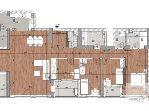 Prodaja, stan, 139m², Tošin bunar, Novi Beograd Sve Podlokacije - image 7