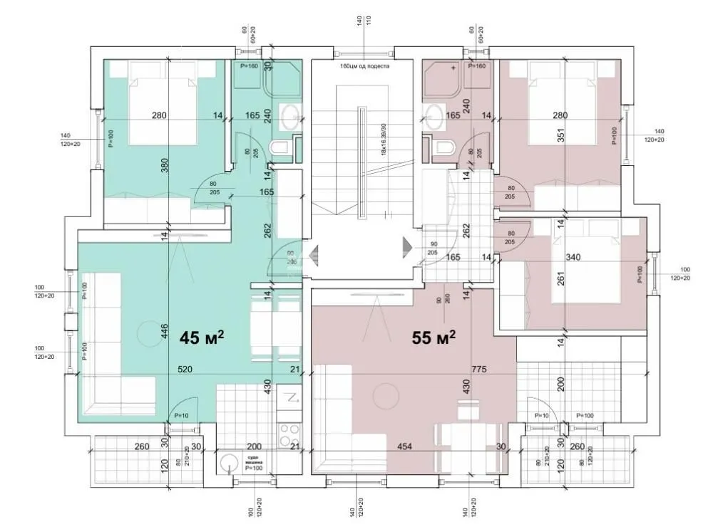 Prodaja, jednosoban stan, 45m², Borča 1, Borča Sve Podlokacije