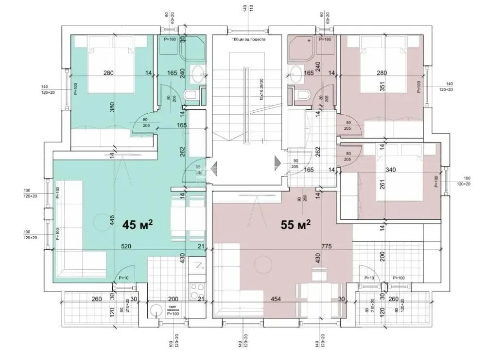 Prodaja, jednosoban stan, 45m², Borča 1, Borča Sve Podlokacije