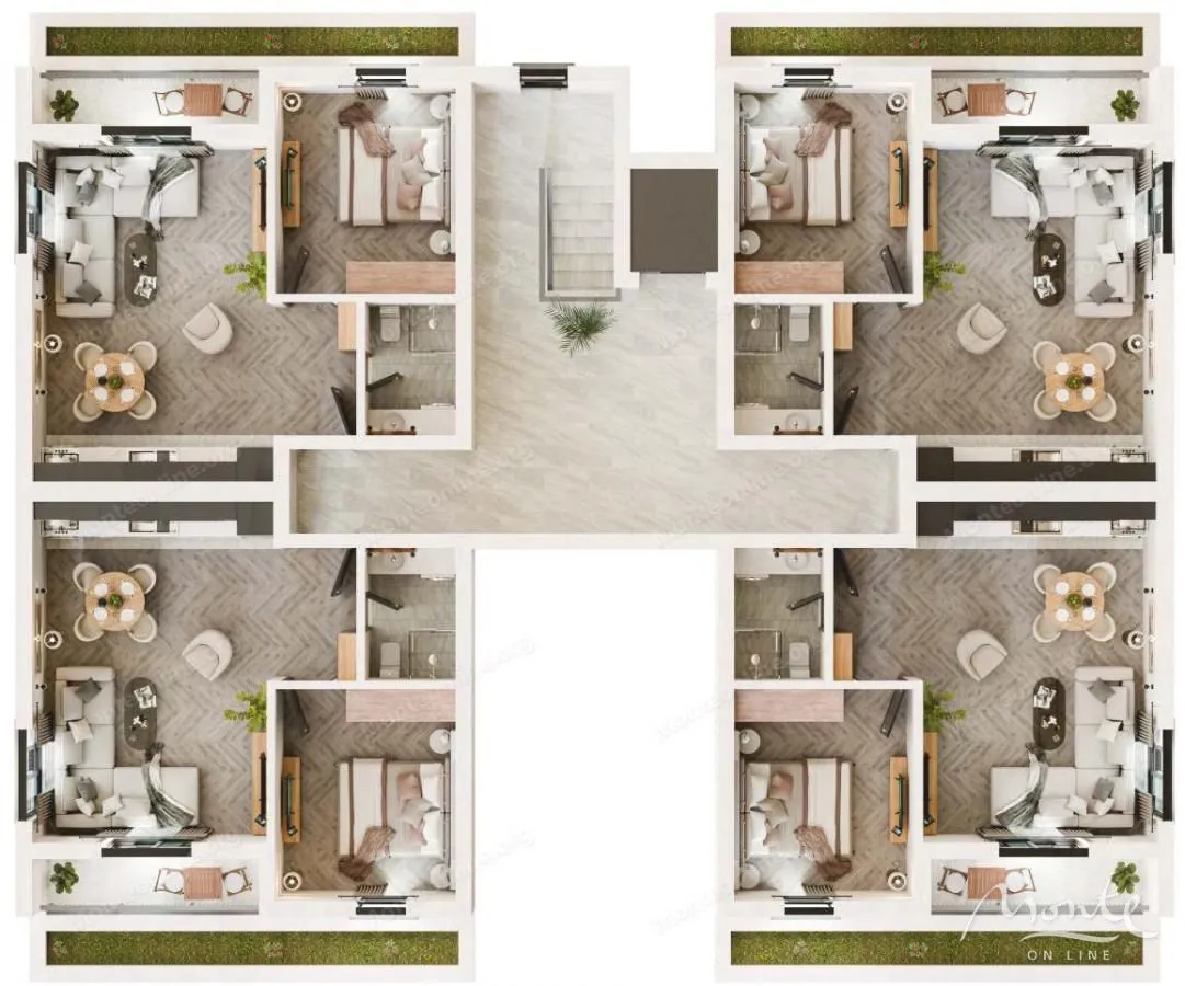 Sale, two bedroom apartment, 66m², Radanovići, Kotor