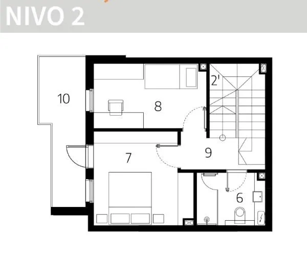 Prodaja, dvosoban stan, 93m², Palilula, Niš
