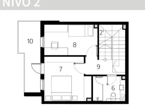 Sale, two bedroom apartment, 93m², Palilula, Niš - image 4