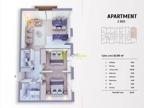 Prodaja, jednosoban stan, 62m², Kolašin, Crna Gora - image 2