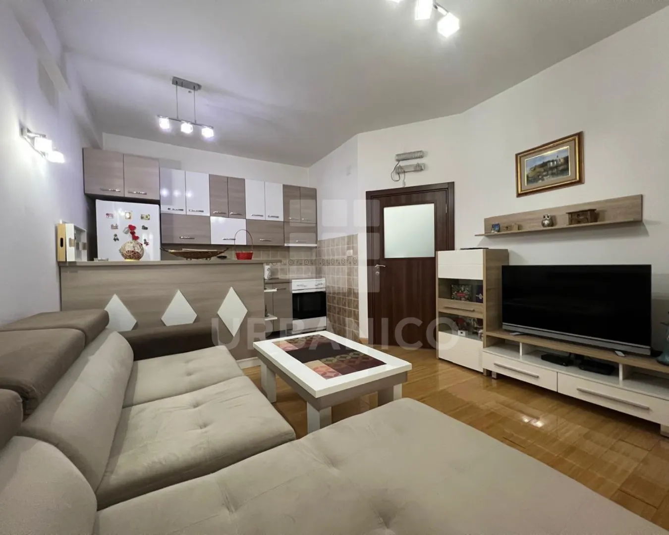 Prodaja, jednosoban stan, 41m², Stari Aerodrom, Podgorica