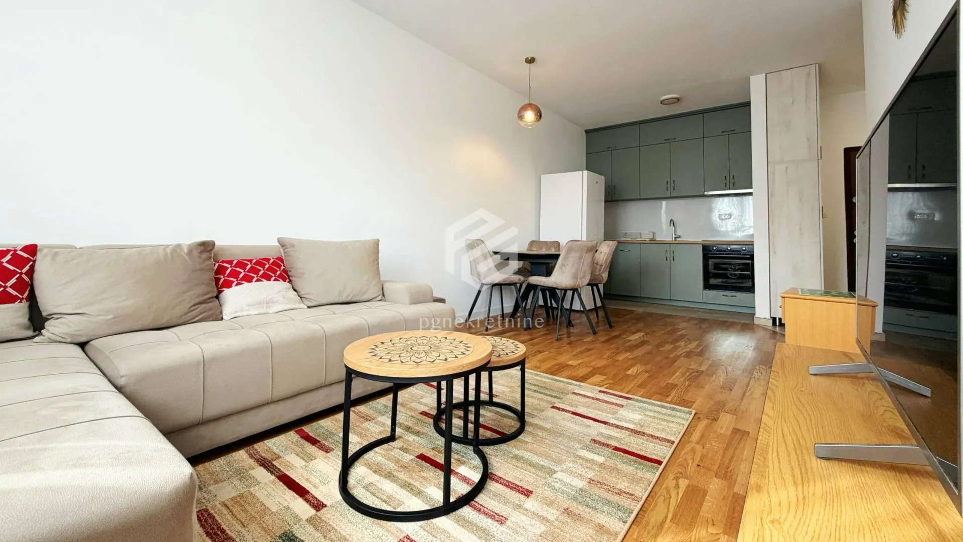 Rent, one bedroom apartment, 43m², Zabjelo, Podgorica