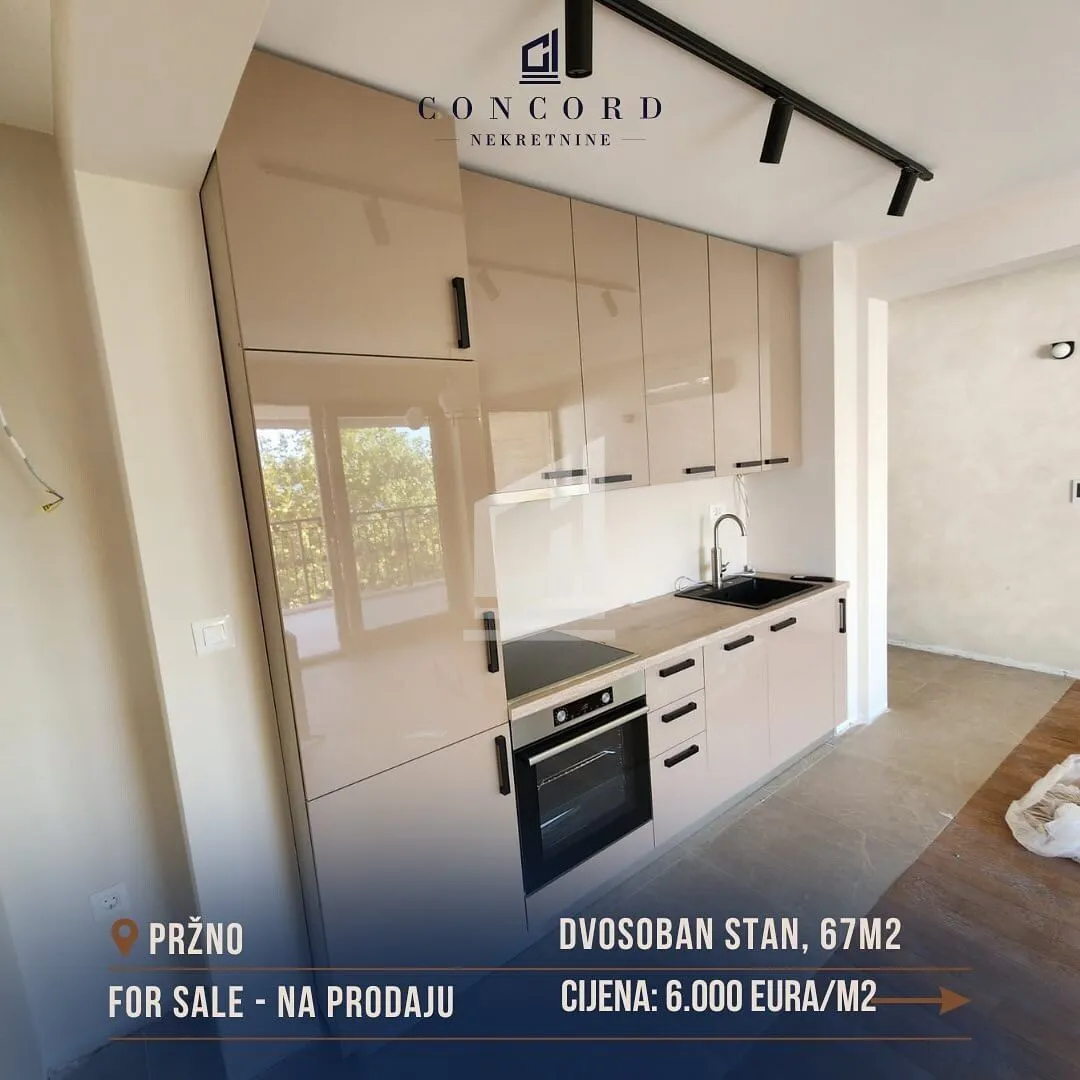 Sale, two bedroom apartment, 67m², Budva, Crna Gora