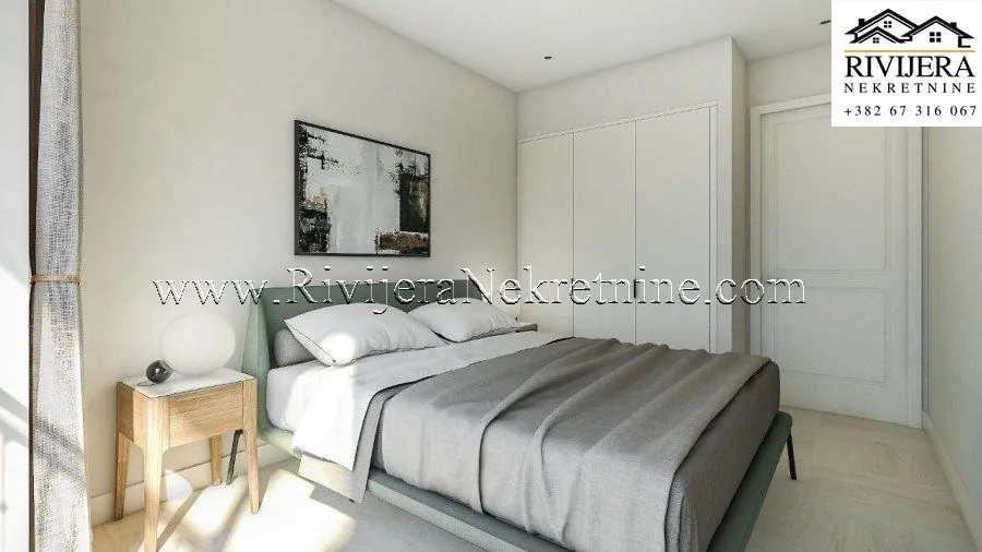 Prodaja, dvosoban stan, 88m², Tivat, Crna Gora
