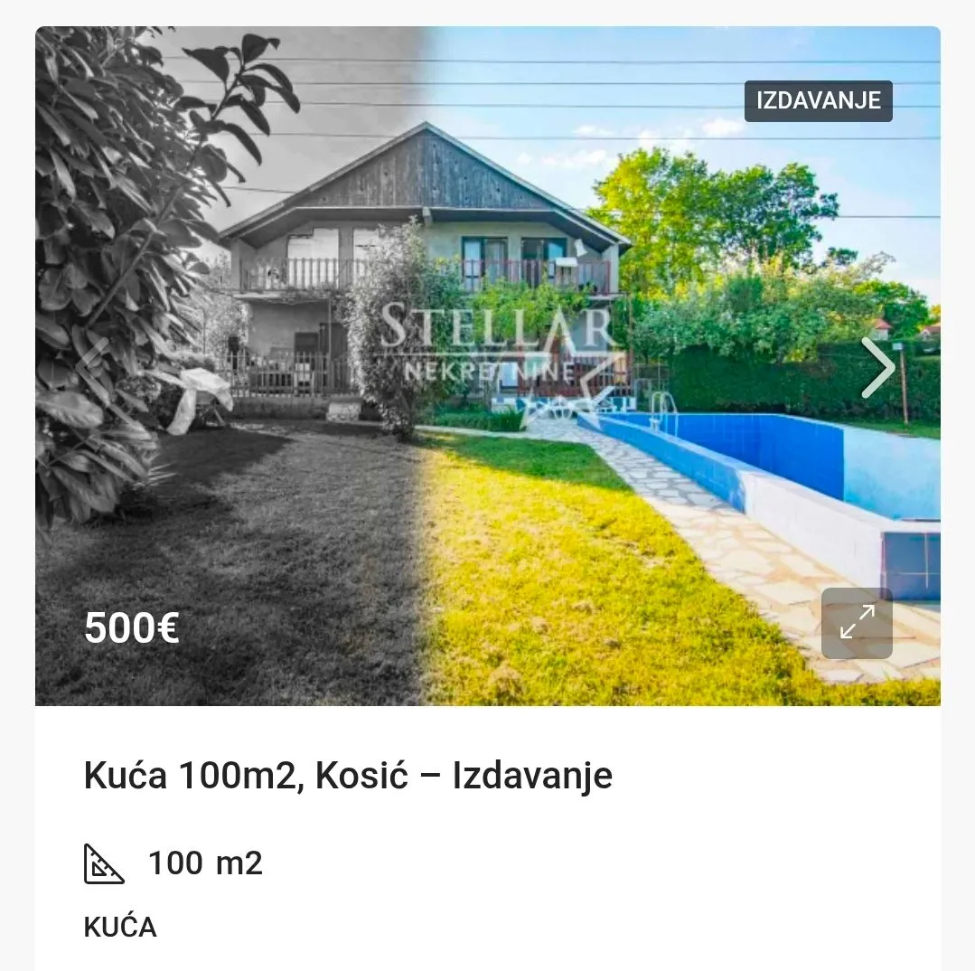 Izdavanje, kuća, 100m², Kosić, Danilovgrad