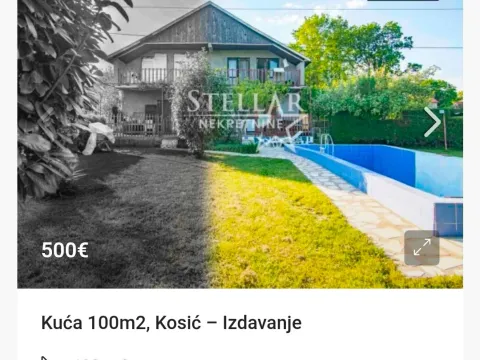 Izdavanje, kuća, 100m², Kosić, Danilovgrad - image 1