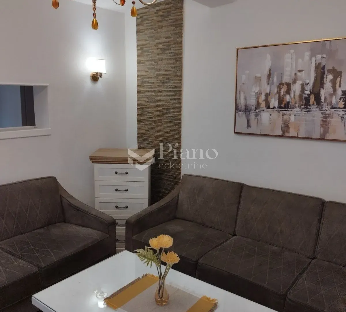 Rent, one bedroom apartment, 55m², Drač, Podgorica