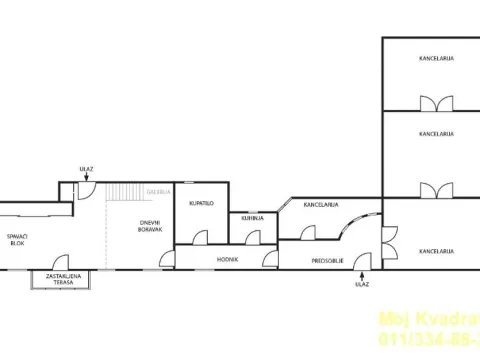 Sale, four bedroom apartment, 120m², Stari Grad, Beograd - image 20