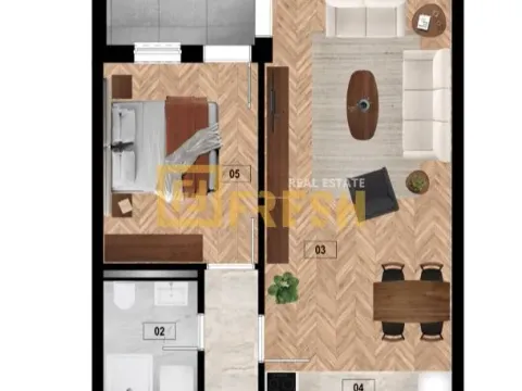 Prodaja, jednosoban stan, 54m², Zabjelo, Podgorica - image 7