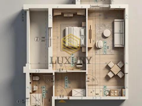 Sale, one bedroom apartment, 47m², Centar, Kolašin - image 5