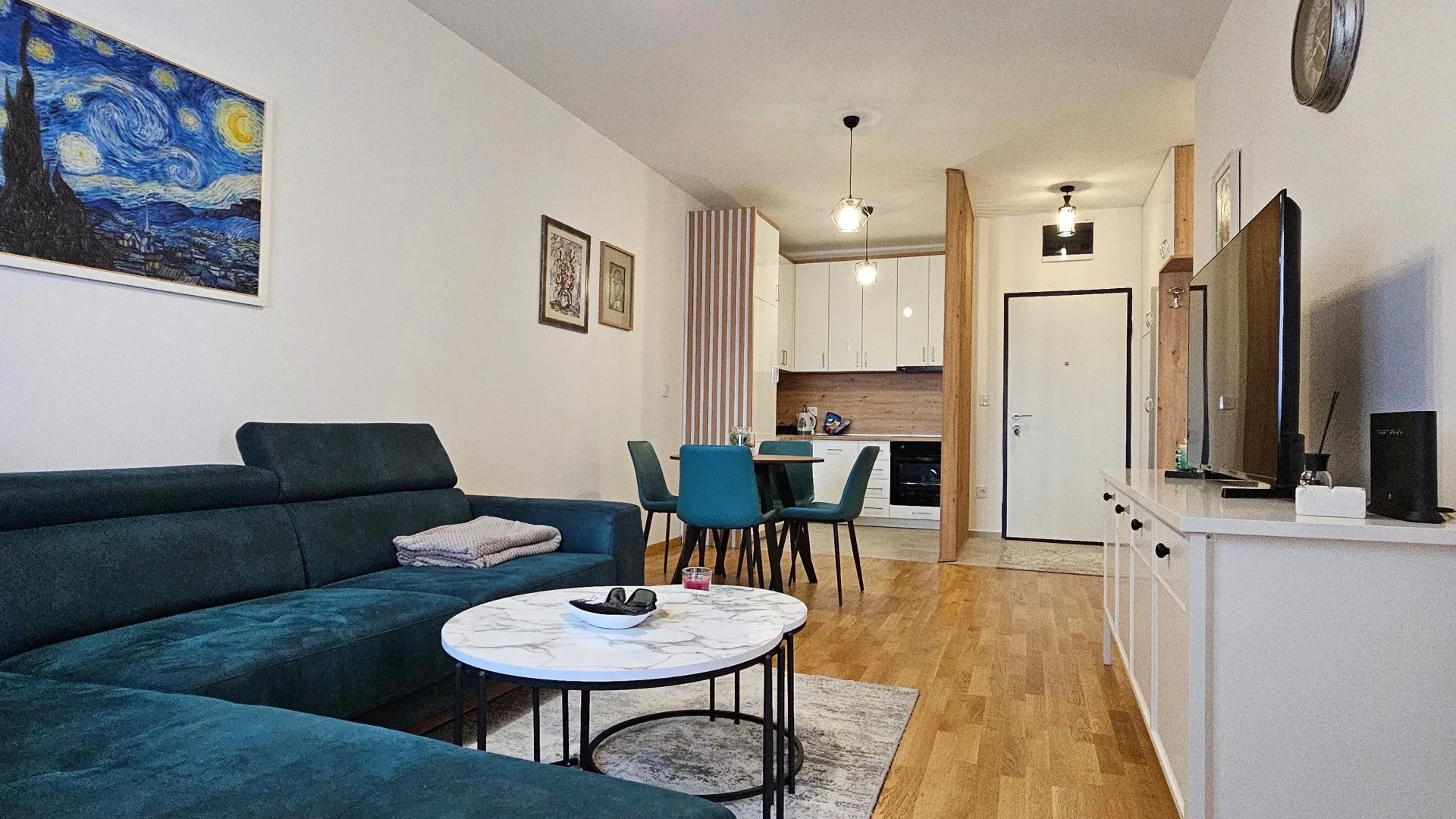 Rent, one bedroom apartment, 46m², Stari Aerodrom, Podgorica