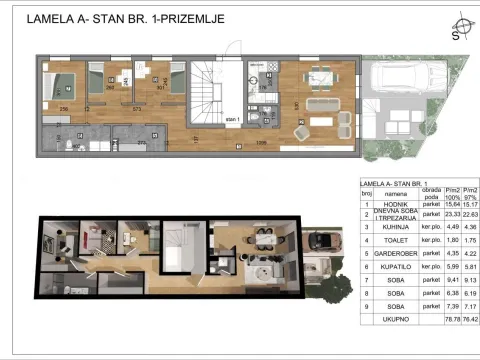 Prodaja, trosoban stan, 92m², Veternik, Novi Sad Sve Podlokacije - image 11