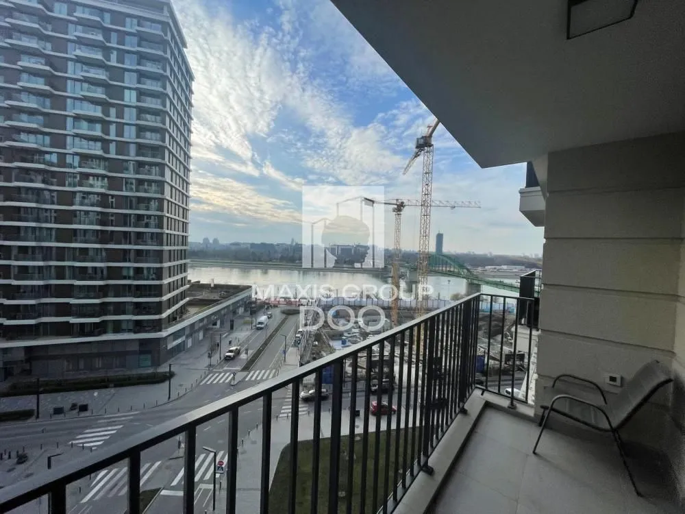 Rent, two bedroom apartment, 51m², Savski Venac, Beograd