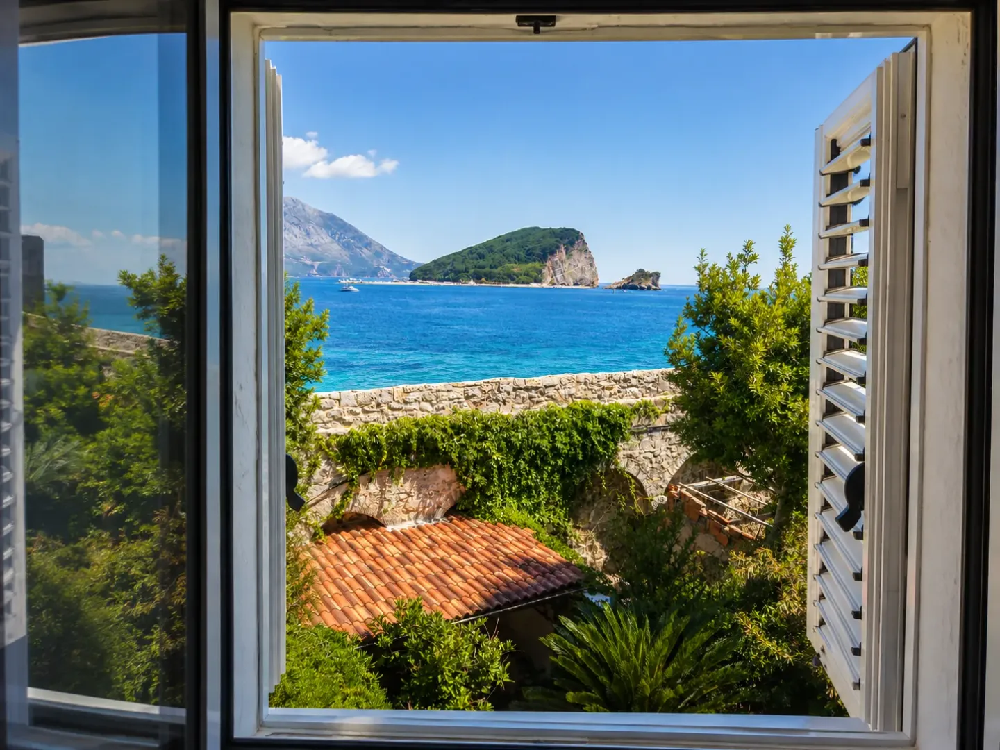 Daily-rent, two bedroom apartment, 90m², Stari Grad, Budva