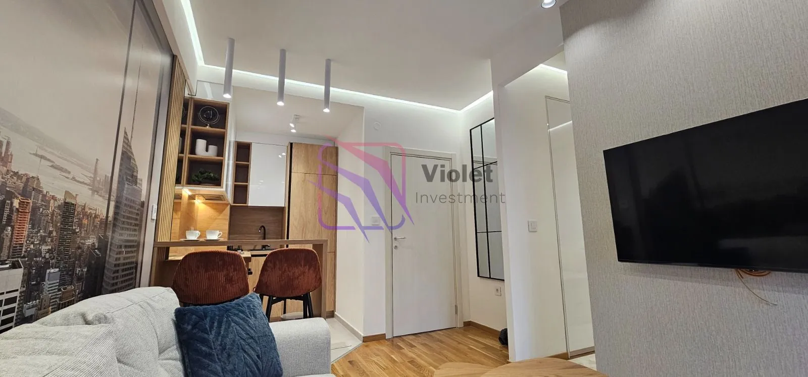 Rent, one bedroom apartment, 38m², Zabjelo, Podgorica