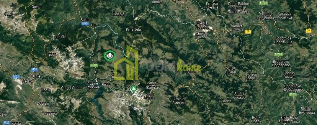 Prodaja, plac, 25441m², Plužine, Crna Gora