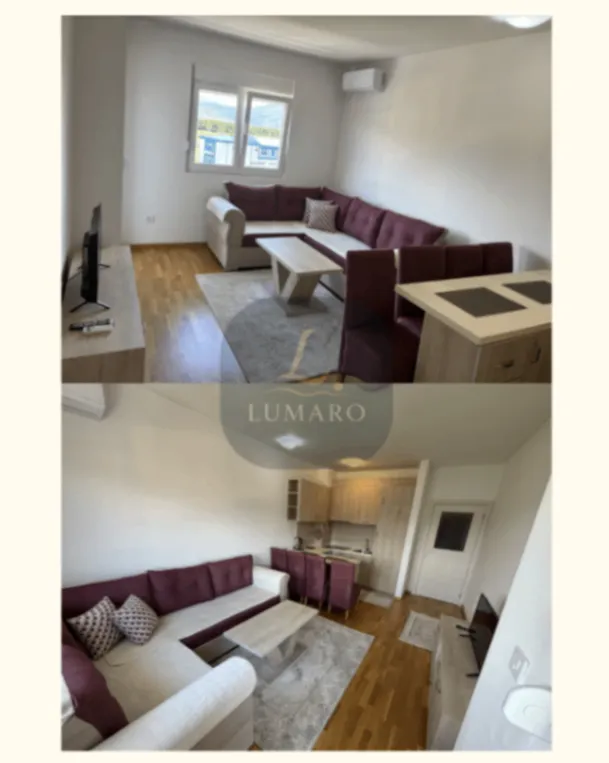 Izdavanje, jednosoban stan, 41m², Stari Aerodrom, Podgorica